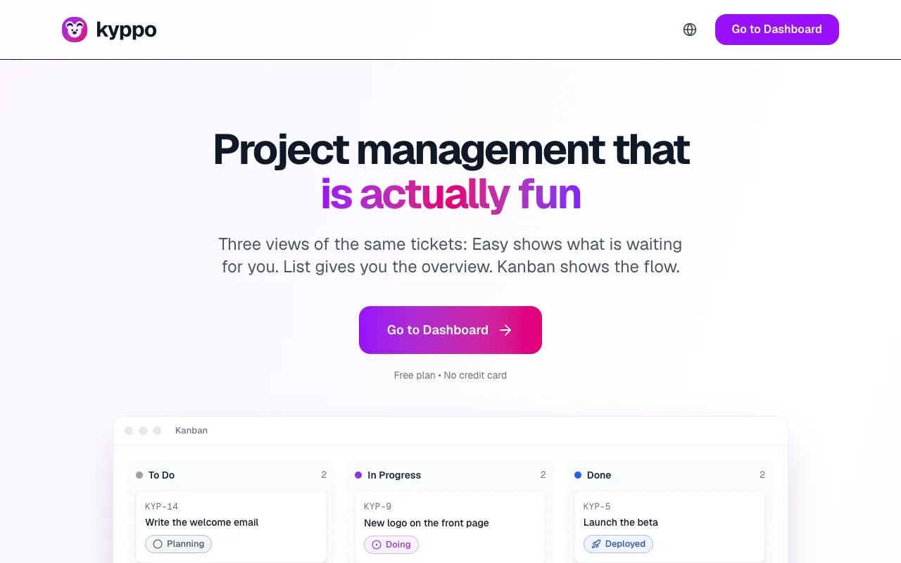 Slack message showing /kyppo search results